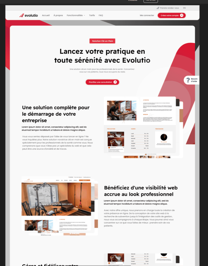 Application pour professionnels de la santé 10