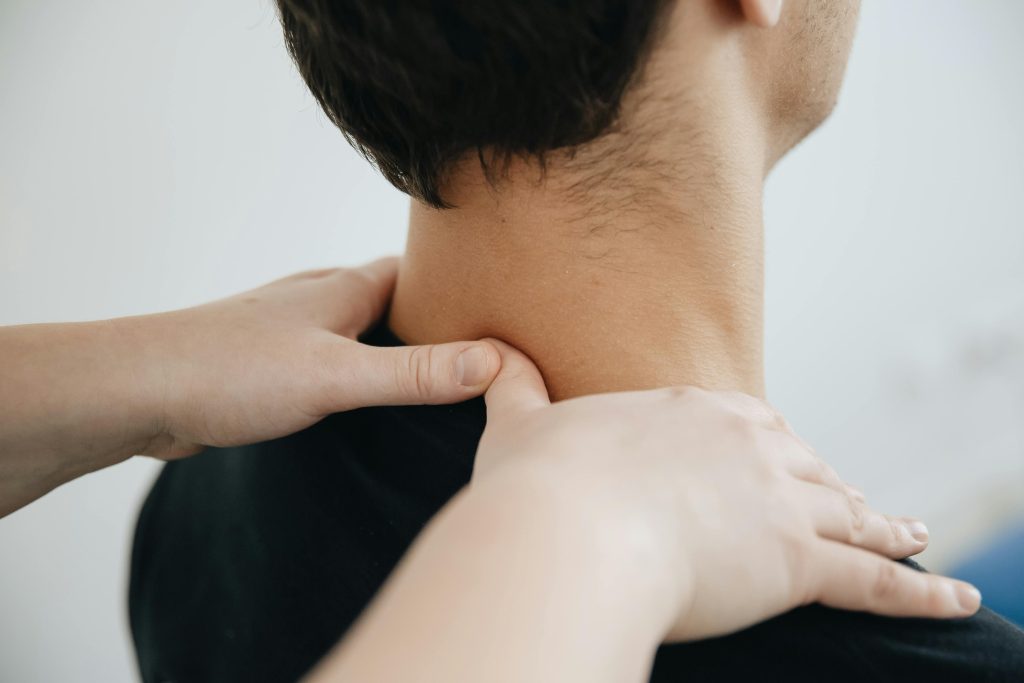 massage du cou